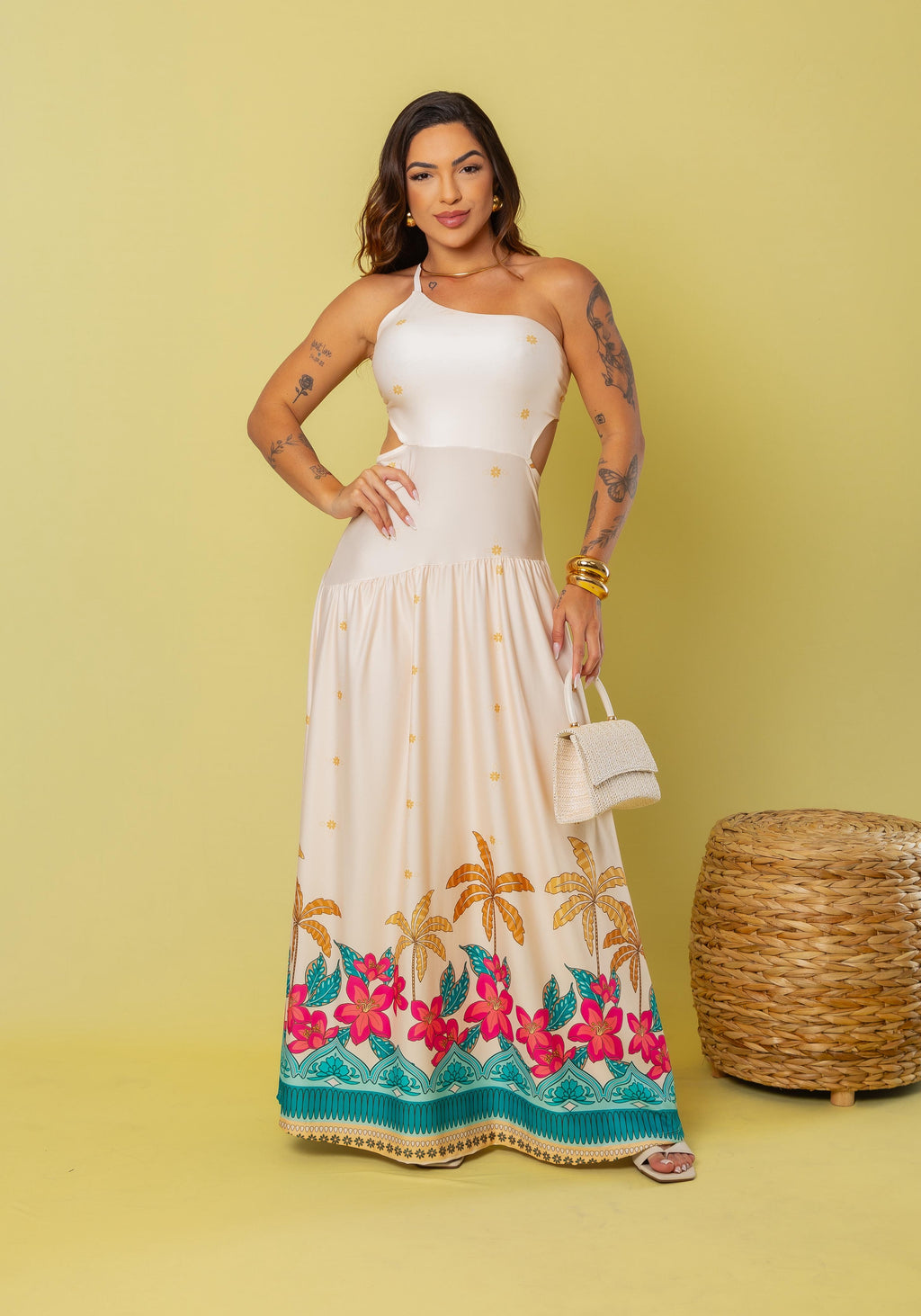 Vestido longo Mariane