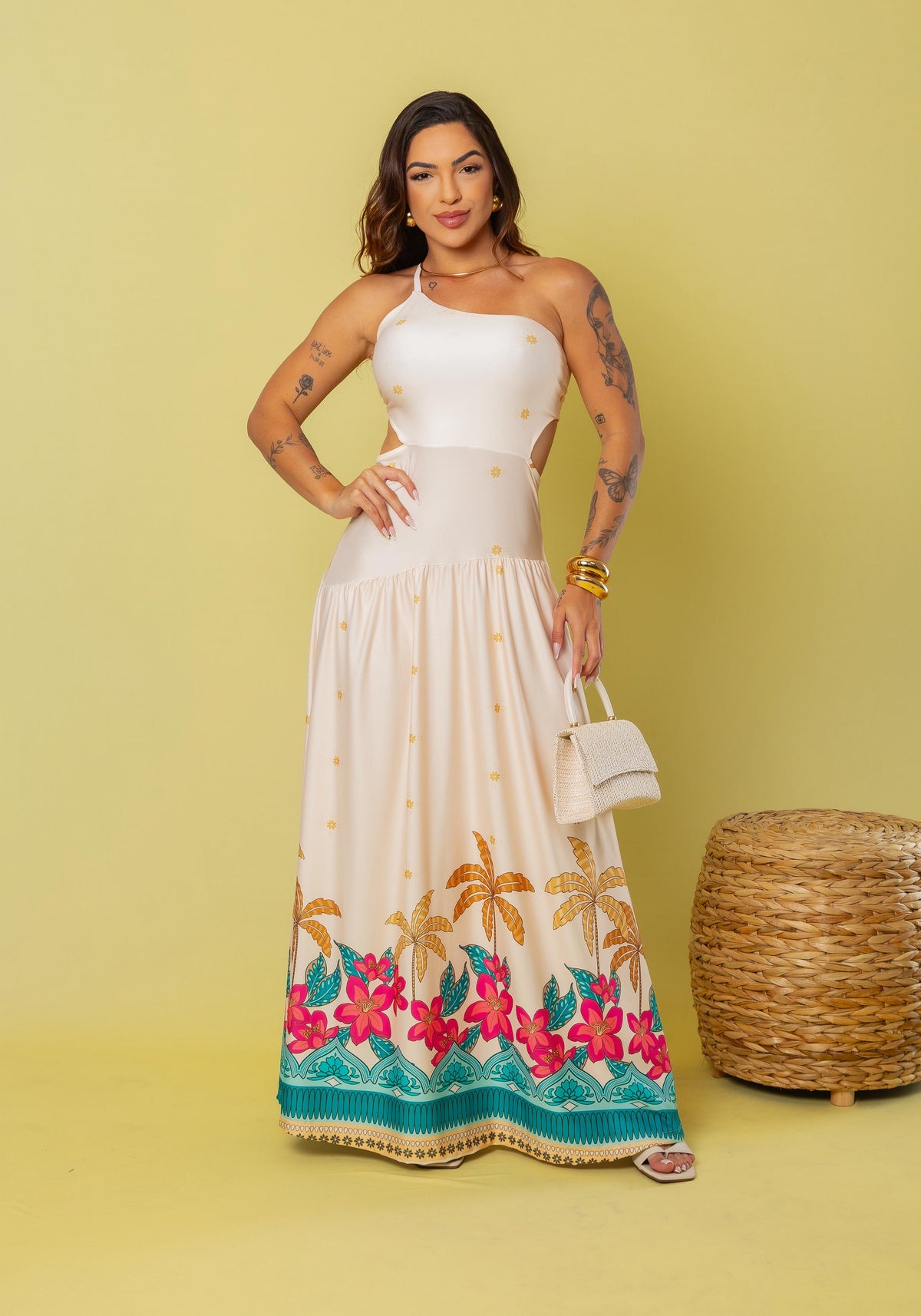 Vestido longo Mariane