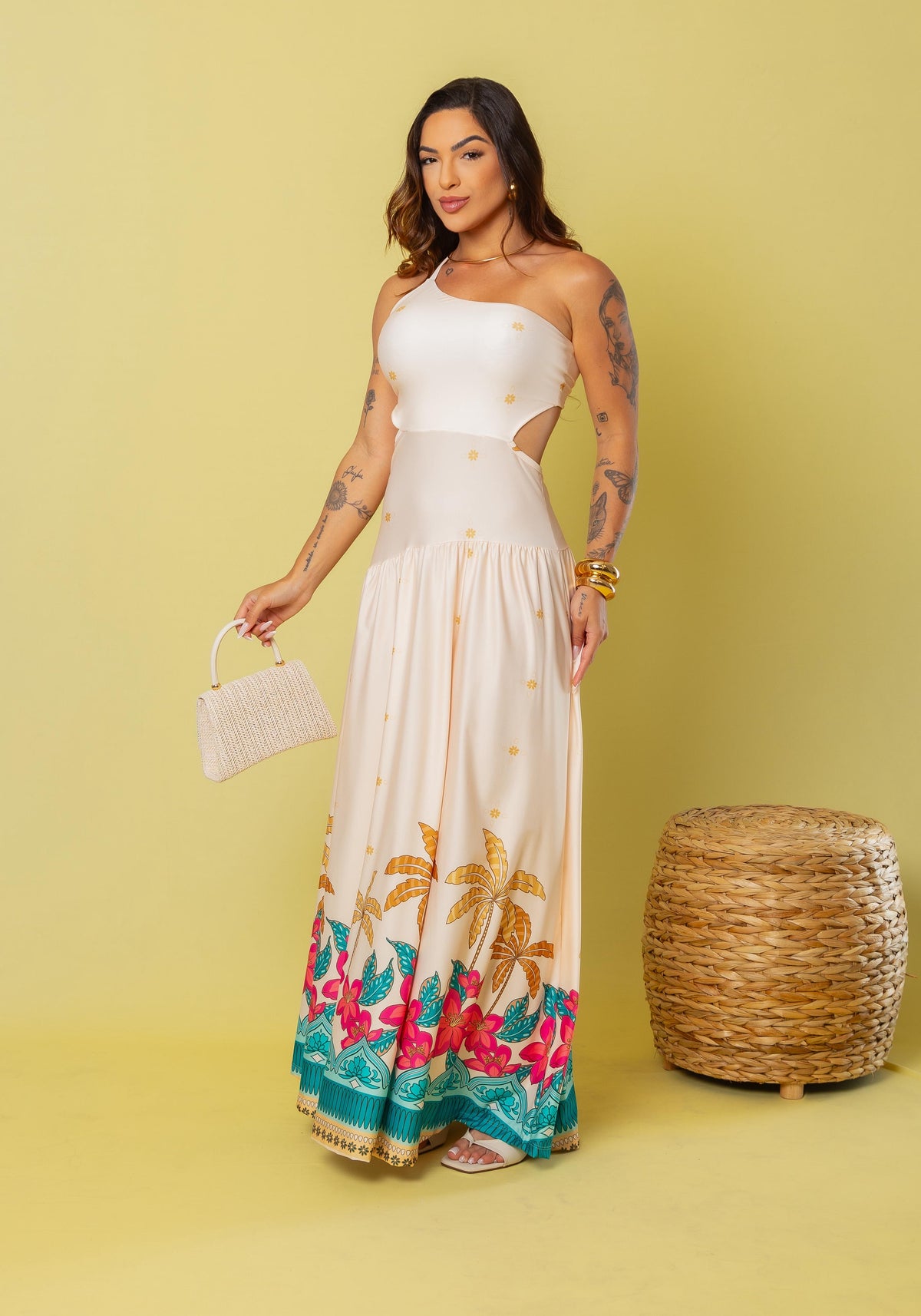 Vestido longo Mariane