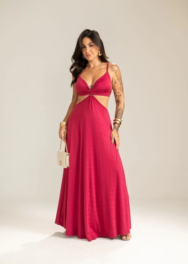 Vestido Tais Liso Romantic