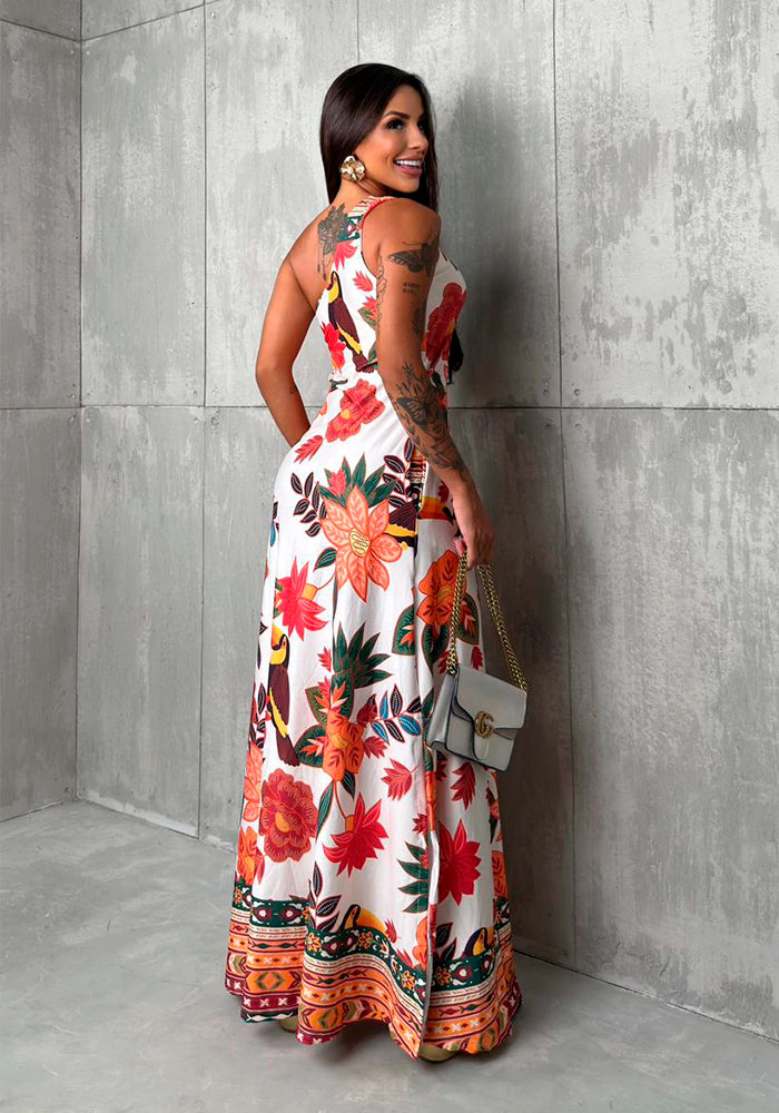 Vestido Longo Ombro Só Dani