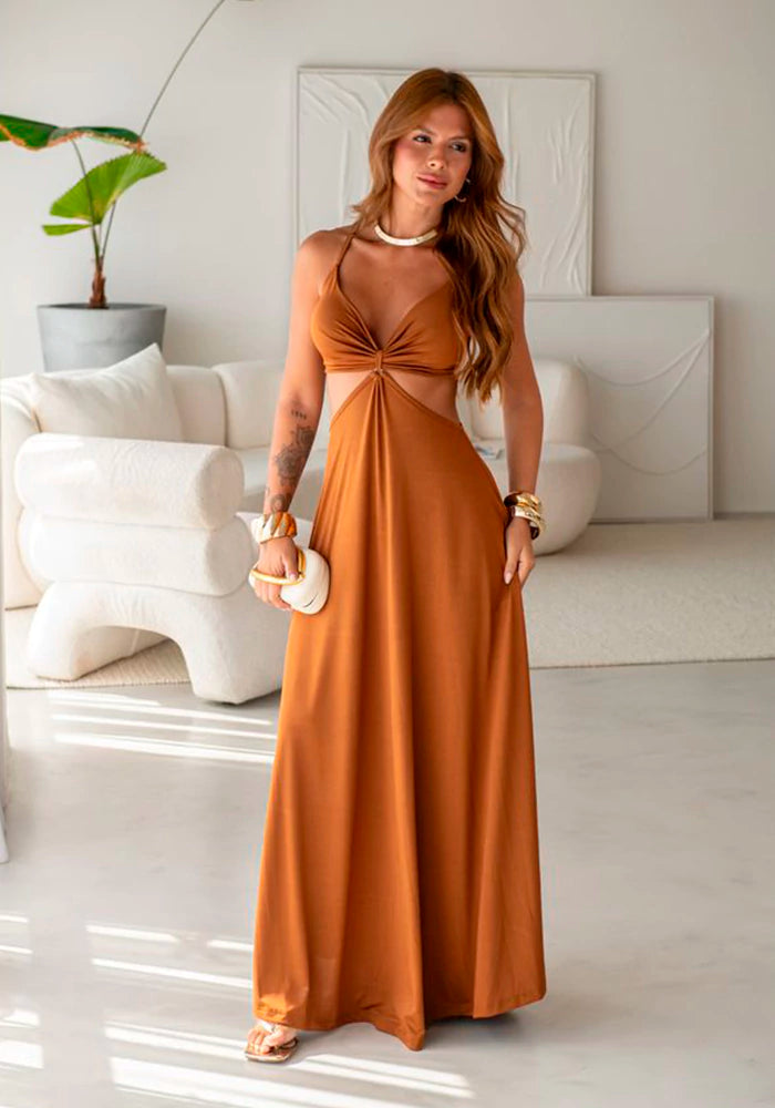 Vestido Tais Liso Romantic