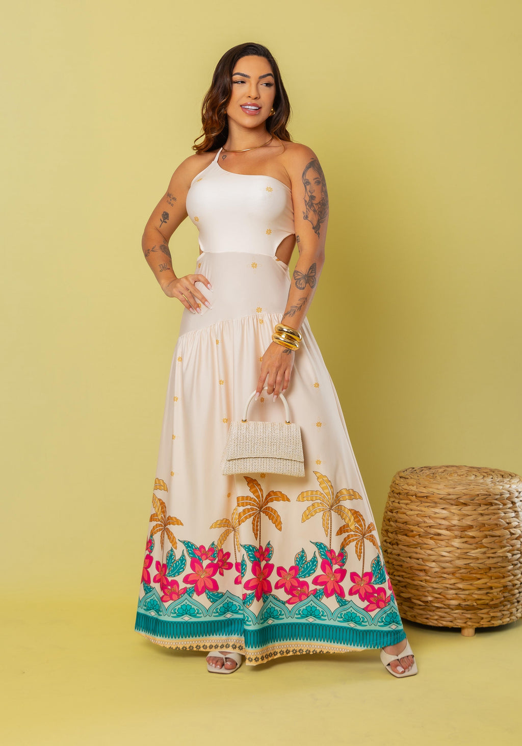 Vestido longo Mariane