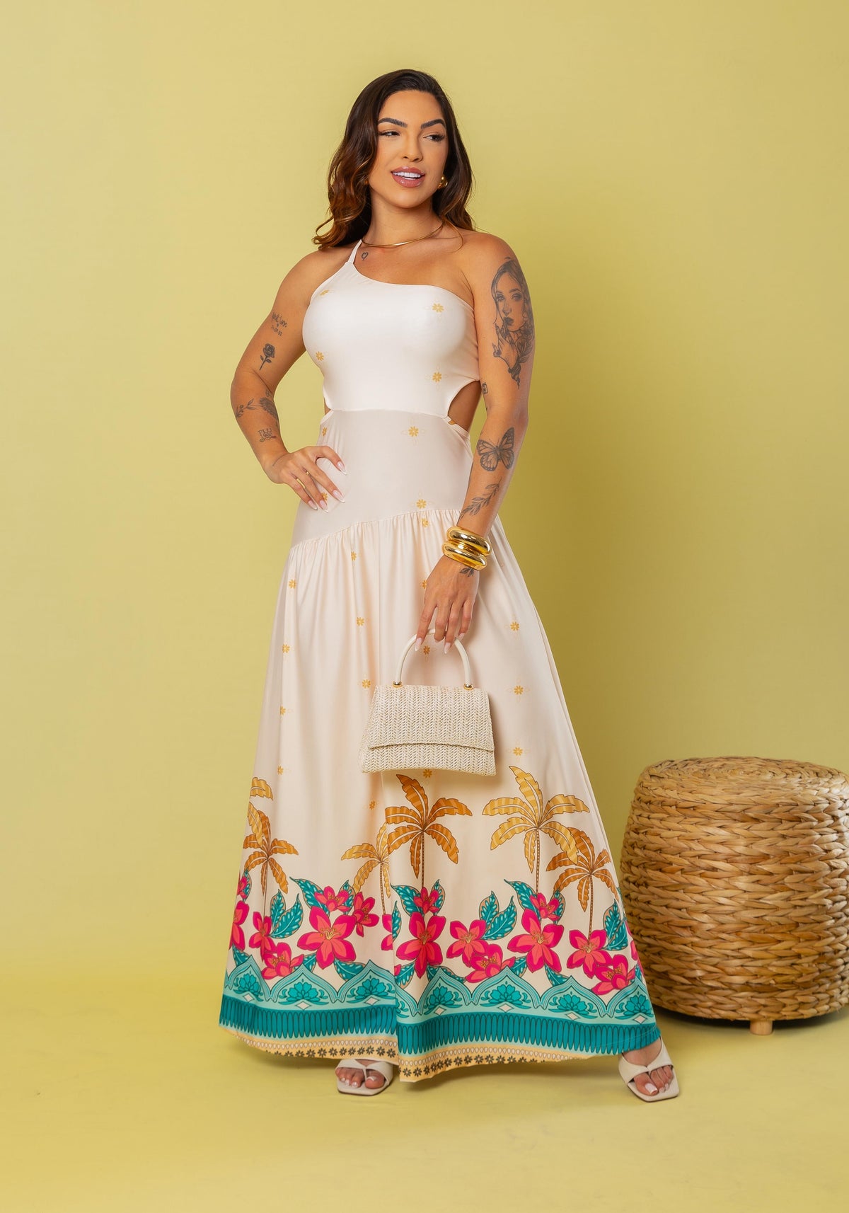 Vestido longo Mariane