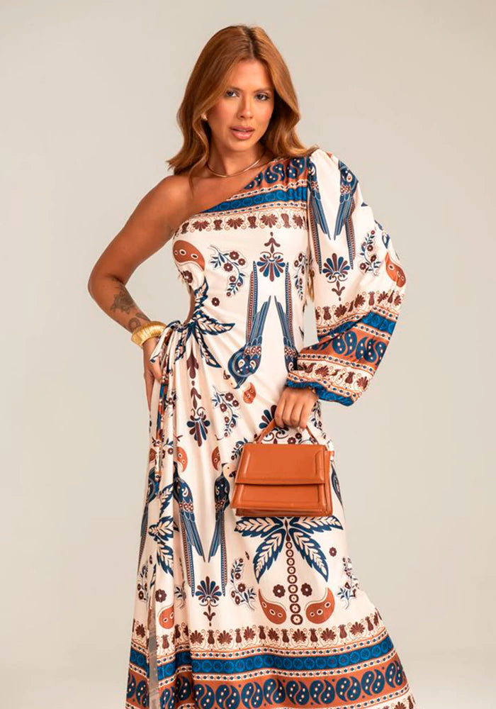 Vestido Débora Manga Longa
