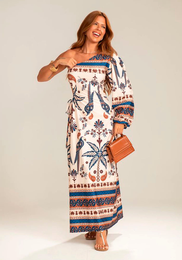 Vestido Débora Manga Longa