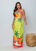 Vestido ombro só charlotte