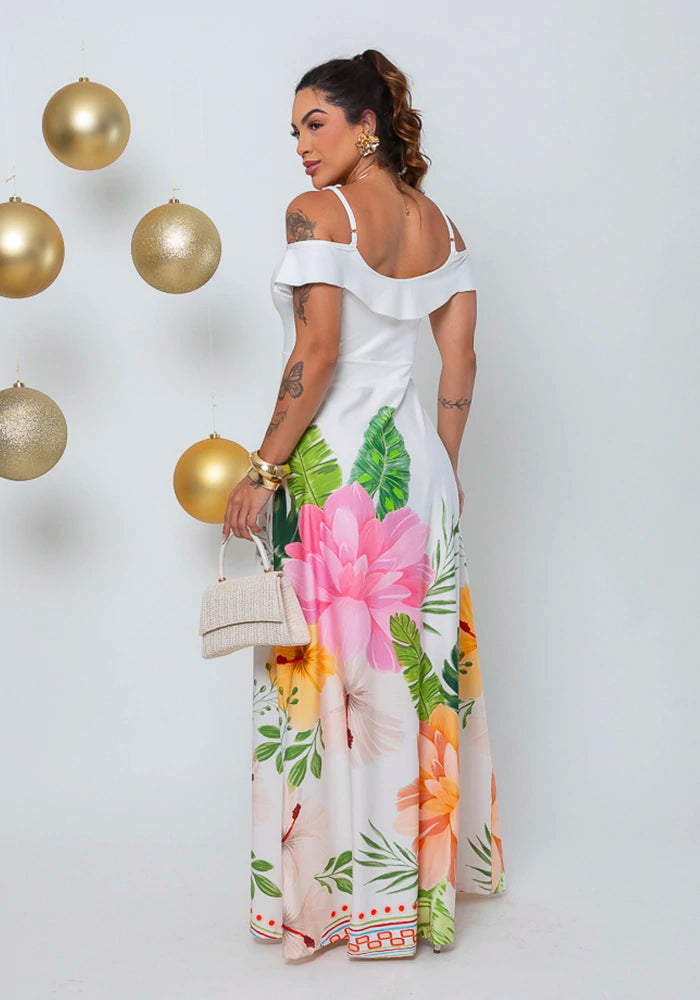 Vestido longo Simone