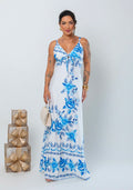 Vestido longo Leilane